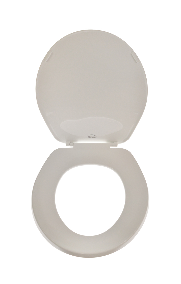 70-000 - Genuine OEM Bemis Toilet Seat, Round, Closed Front, White, with Cover